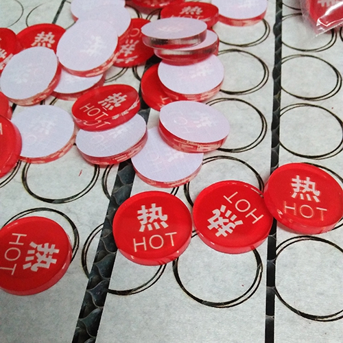 亚克力打印切割酒店用